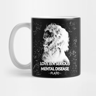 Plato Quotes White Mug